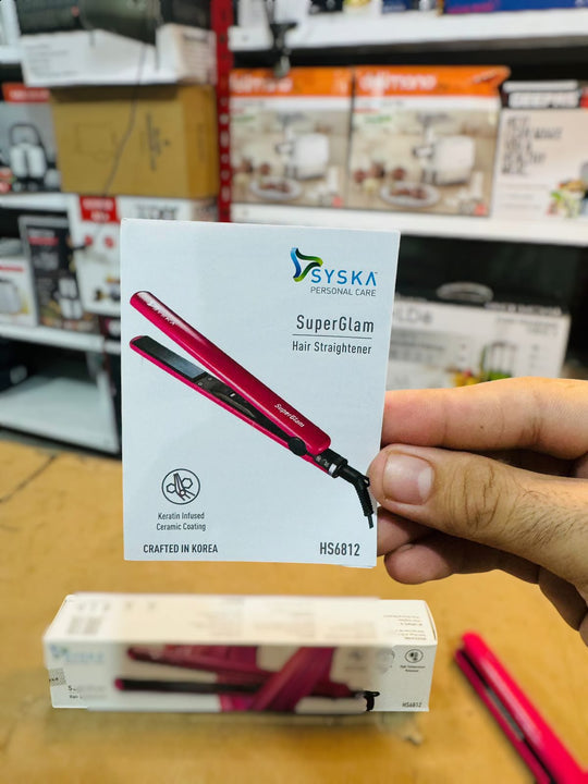 ✨ SYSKA SuperGlam 2-in-1 Hair Styler 🌟 | Straighten & Curl with Ease! 💁♀️ | Made in Korea 🇰🇷