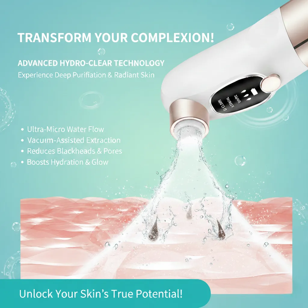 Super Micro Bubble Beauty Device & Deep Facial Cleanser 💦 – Spa-Like Glow in minutes