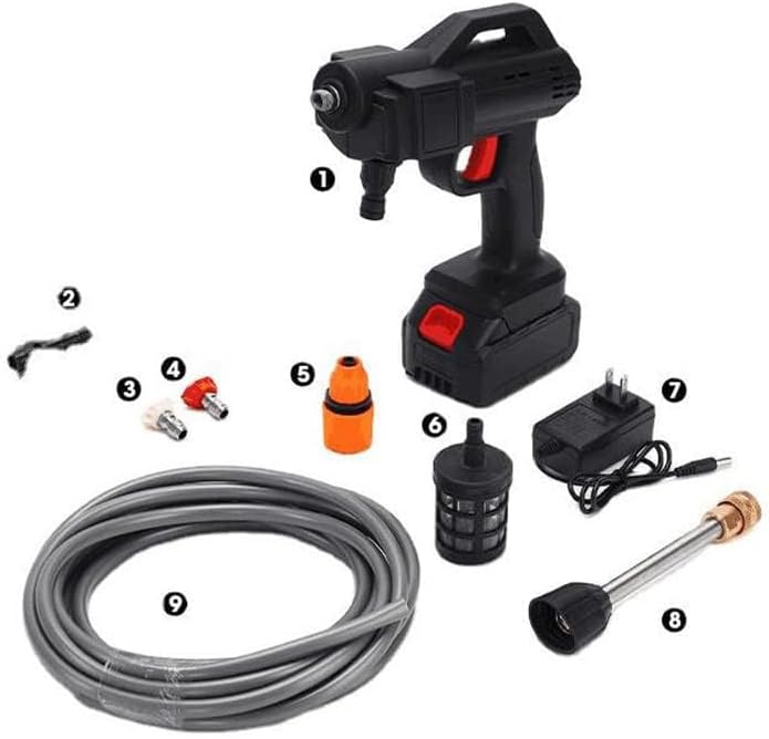 48v Wireless High Pressure Washer  With Single battery & Premium Box