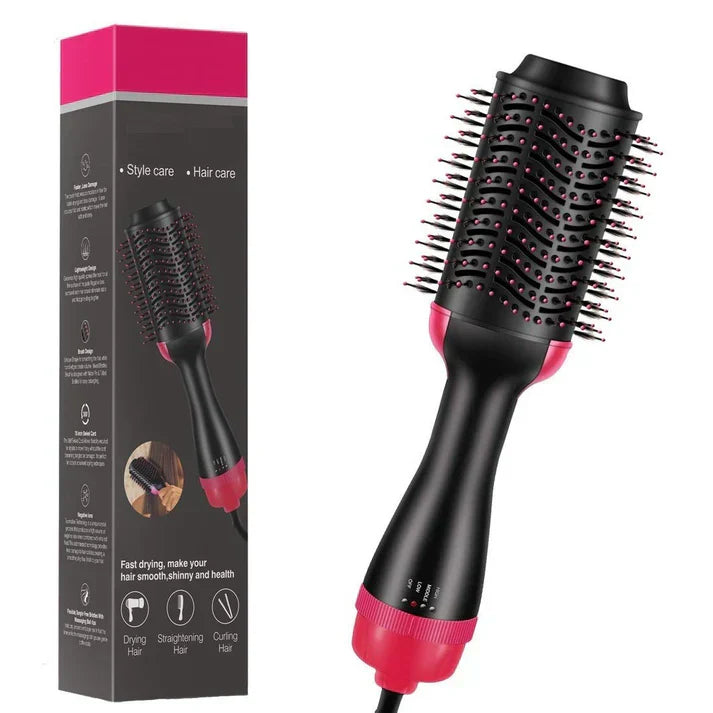 One Step 3-in-1 Hot Air Brush – Dry, Straighten & Volumize Effortlessly 💁‍♀️ | Limited Time Offer, Hurry Up! 🔥