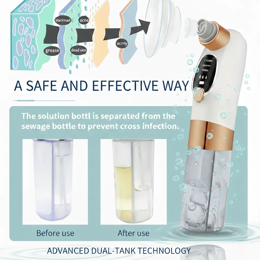 Super Micro Bubble Beauty Device & Deep Facial Cleanser 💦 – Spa-Like Glow in minutes