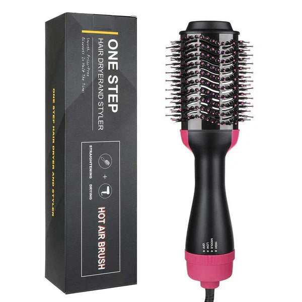 One Step 3-in-1 Hot Air Brush – Dry, Straighten & Volumize Effortlessly 💁‍♀️ | Limited Time Offer, Hurry Up! 🔥