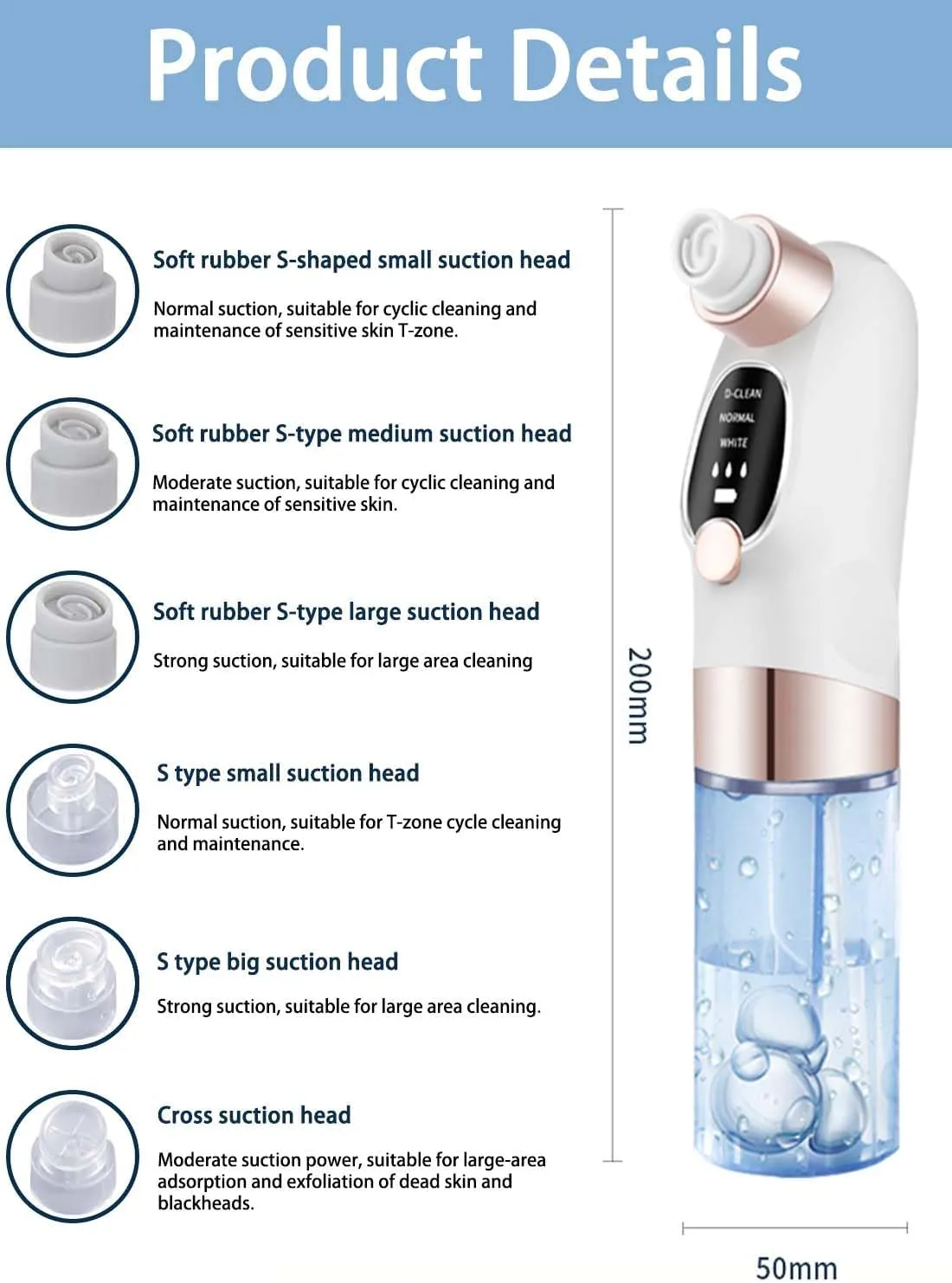 Super Micro Bubble Beauty Device & Deep Facial Cleanser 💦 – Spa-Like Glow in minutes