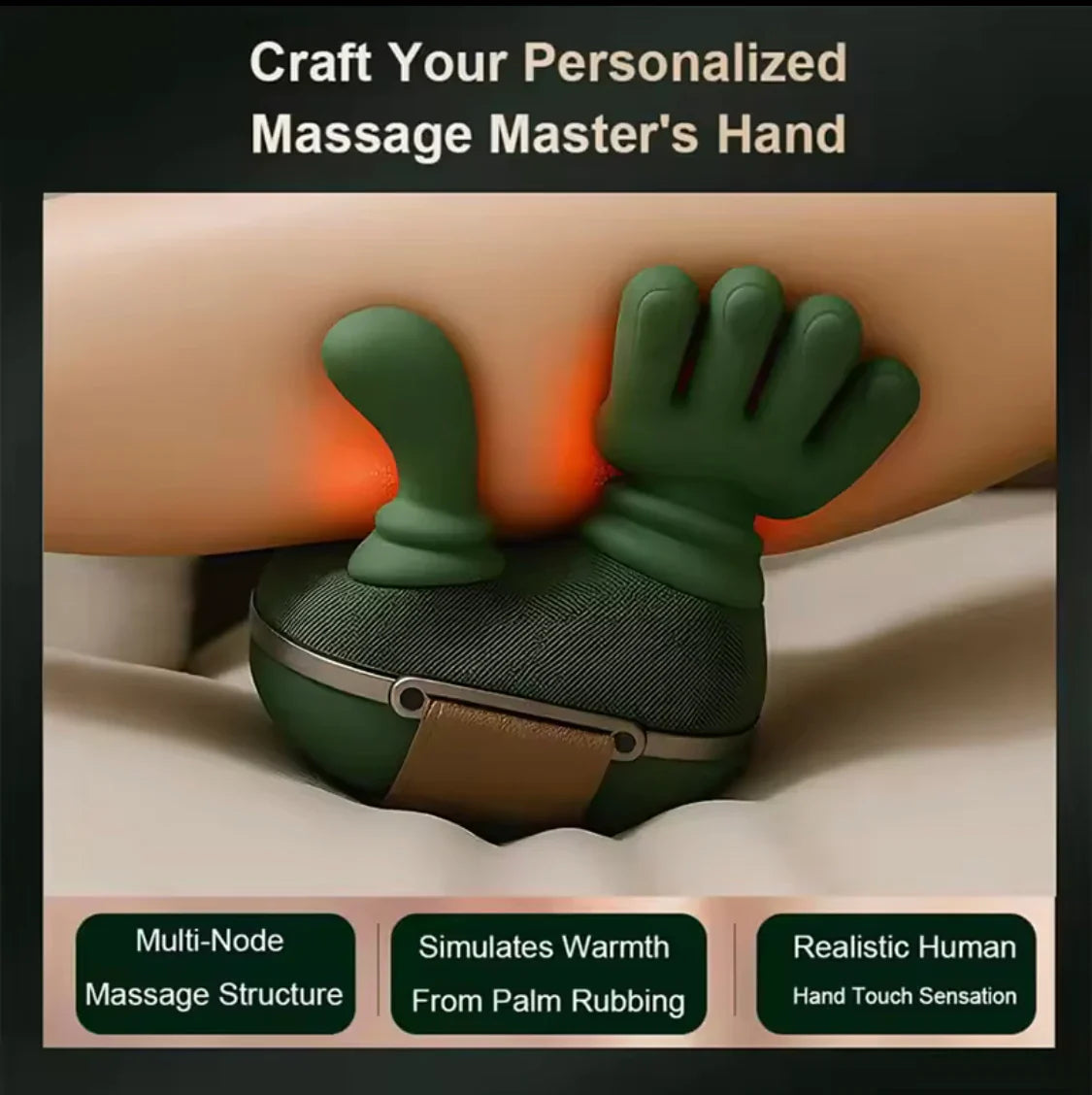 .Heated Pillow Neck And Back Massager, Bionic Neck Shoulder Massager, Electric Kneading Muscles Massager