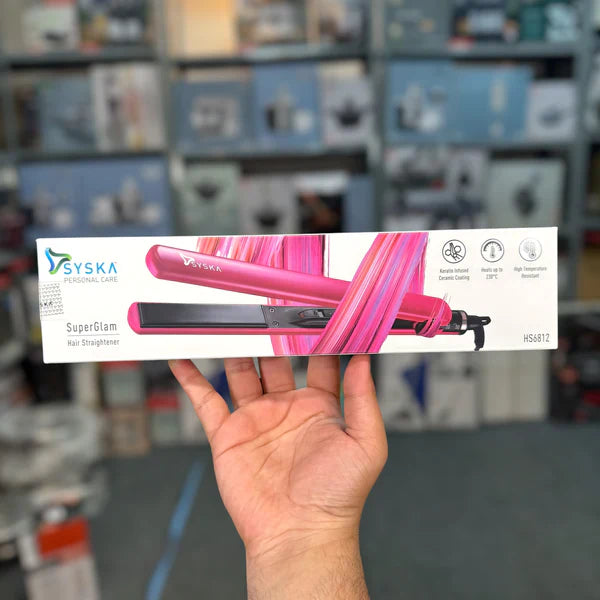 ✨ SYSKA SuperGlam 2-in-1 Hair Styler 🌟 | Straighten & Curl with Ease! 💁‍♀️ | Made in Korea 🇰🇷