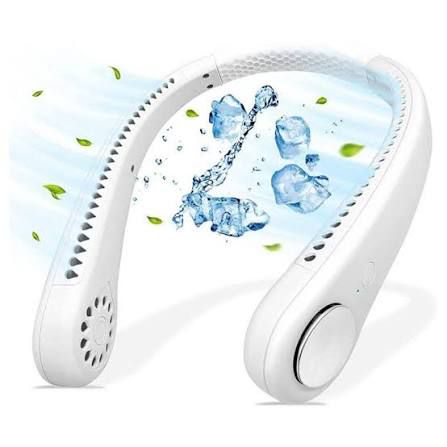 Rechargeable Neck Fan – Personal Bladeless Cooling Fan