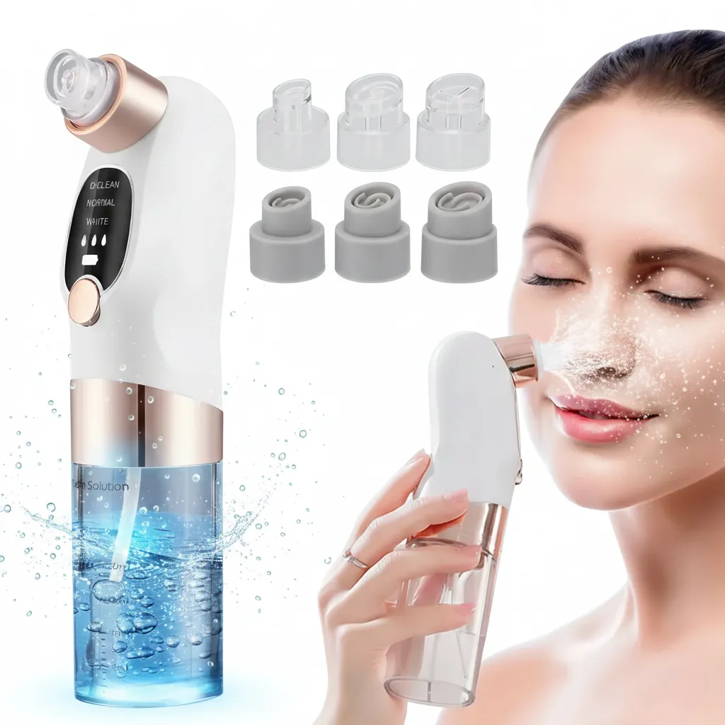 Super Micro Bubble Beauty Device & Deep Facial Cleanser 💦 – Spa-Like Glow in minutes