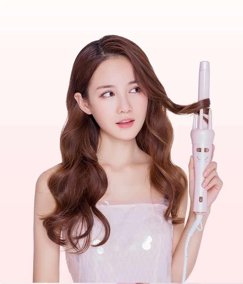 Automatic Rotating Hair Curler 💖 Effortless Curls in Minutes | Limited Stock 🔥