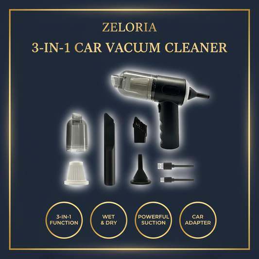 3 in 1 Car vacuum cleaner
