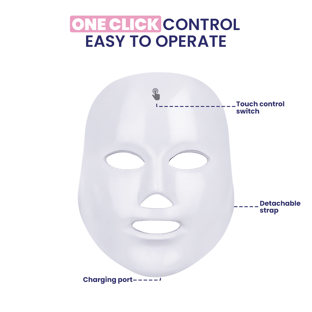 7-LED Face Therapy Mask
