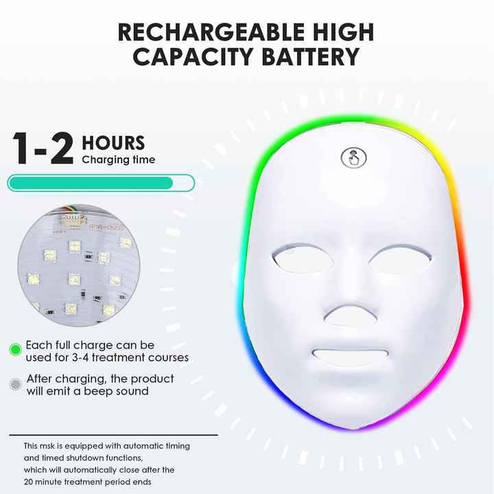 7-LED Face Therapy Mask