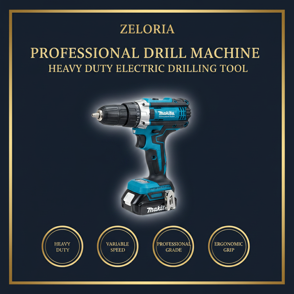 Professional Drill Machine – Heavy Duty Electric Drilling Tool
